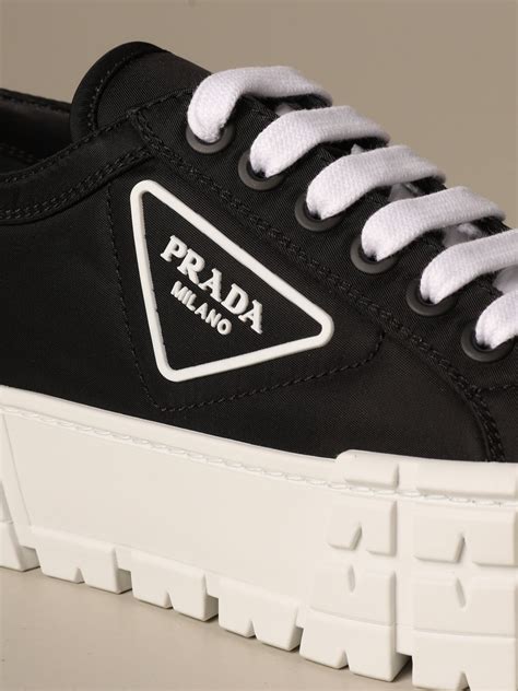 prada shoes women black|black prada for women.